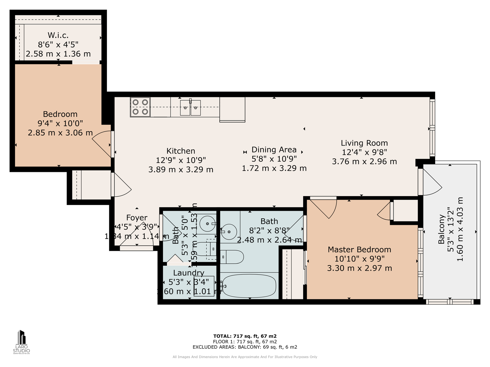 floor plan plus